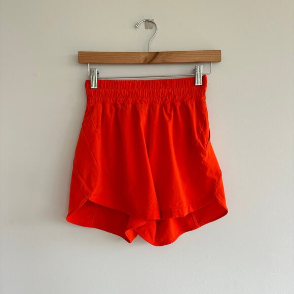 Lululemon Track That High-Rise Lined Short 5" Solar Orange - Picture 4 of 9
